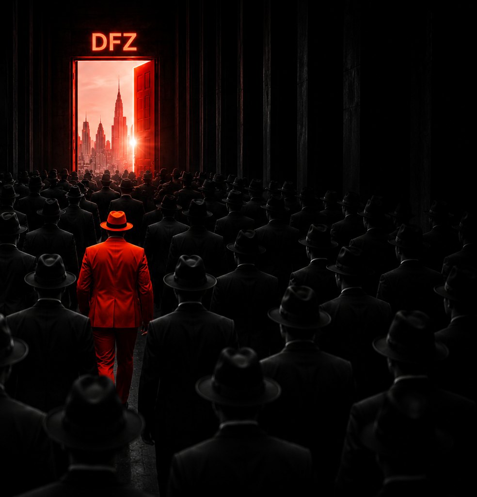 Standing out from the crowd and stepping through the DFZ door